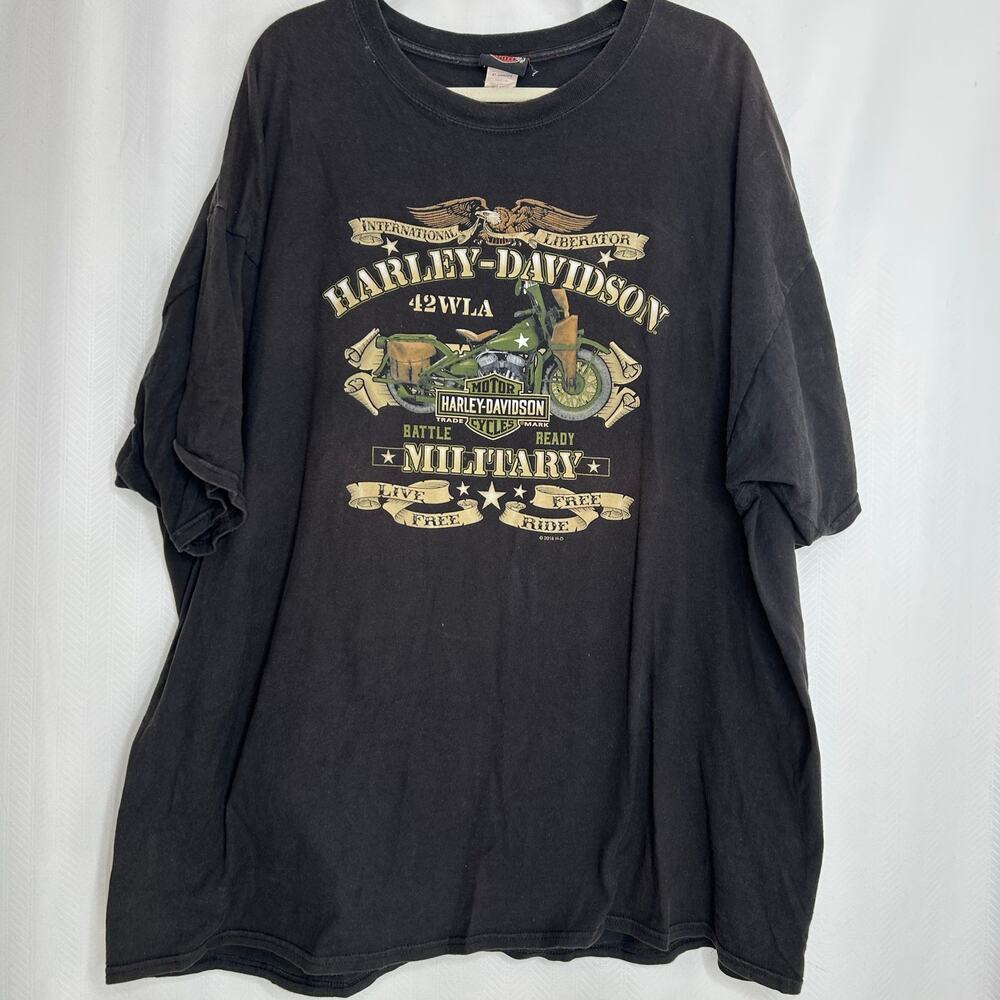Harley Davidson men’s tee black International Libertarian 2018 size 3X